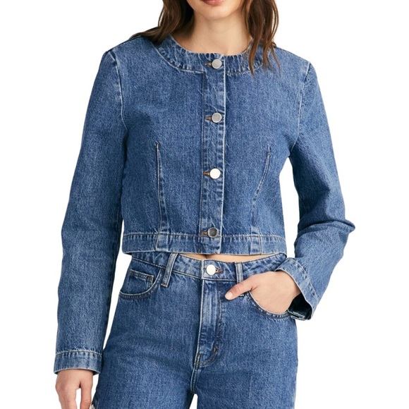 Derek Lam 10 Crosby Denim Jacket Size Medium